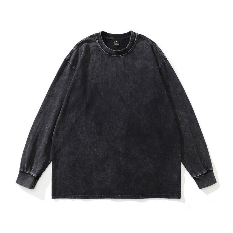 Vintage pikkade varrukatega T-särk